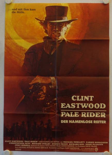 Pale Rider original release german movie poster
